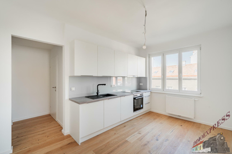 Wohnung - 1100, Wien - Anleger aufgepasst: freie Mietzins, 2 Zimmer inkl. Küche, Erstbezug-Wohnung mit Potenzial in zentraler Wiener Lage!