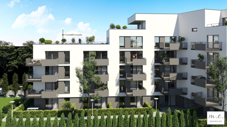 Wohnung - 4600, Wels - Neubauwohnung mit Loggia - Stadtdomizil Neustadt