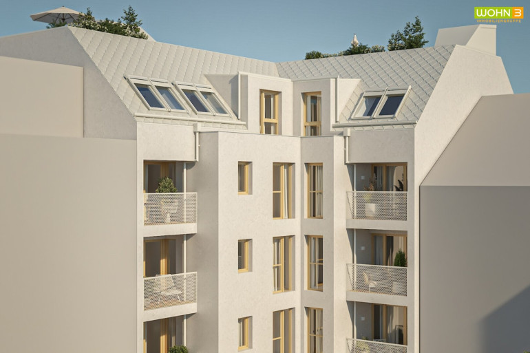 Wohnung - 1100, Wien - DAVID 59: südseitiges Sonnenplatzerl in Innenhofruhelage mit 3-Zimmern