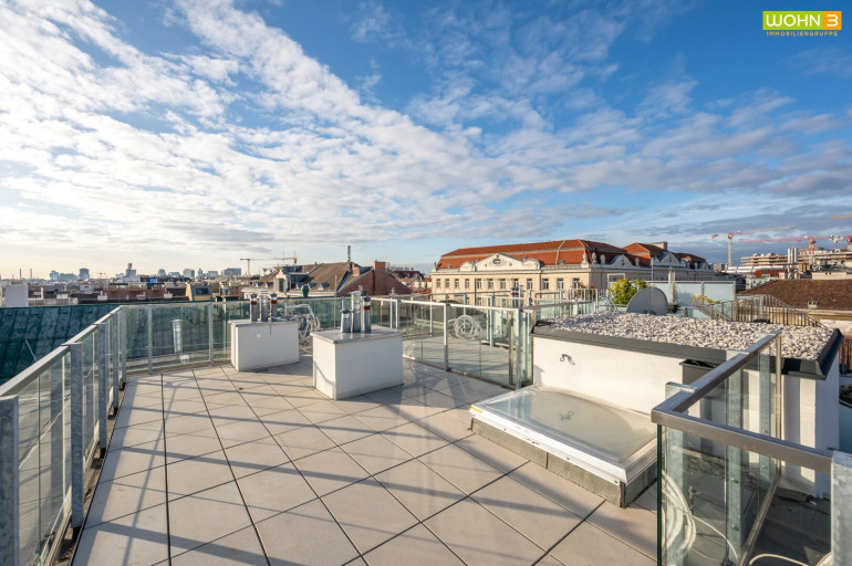 Wohnung - 1200, Wien - NEUER PREIS: Für Design-Poeten: exklusives Penthouse mit XL-Dachterrasse & erstklassiger Architektur