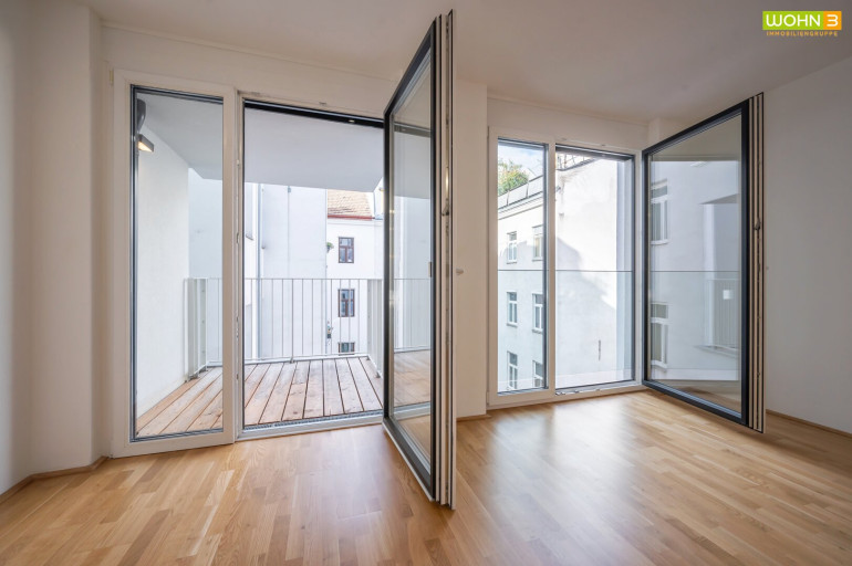 Wohnung - 1200, Wien - NEUER PREIS: Wohngenuss mit Balkon-Plus! Charmante 2-Zimmer in Ost-Westseitiger Ausrichtung beim Augarten