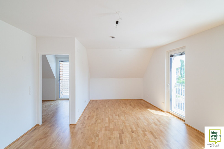 Wohnung - 1220, Wien - Tolle 2-Zimmerwohnung mit 2 Balkonen und Grünblick