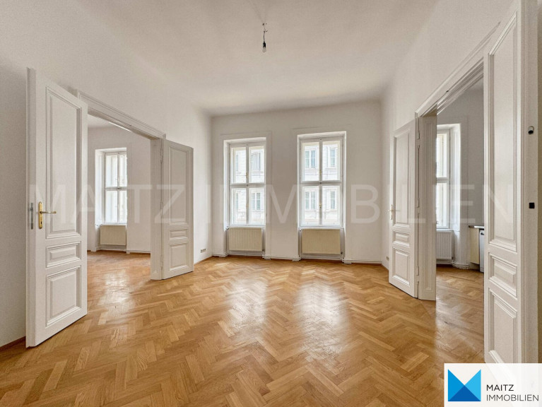 Wohnung - 1050, Wien,Margareten - Beletage mit 3 Zimmern & Wintergarten | Naschmarkt | U4