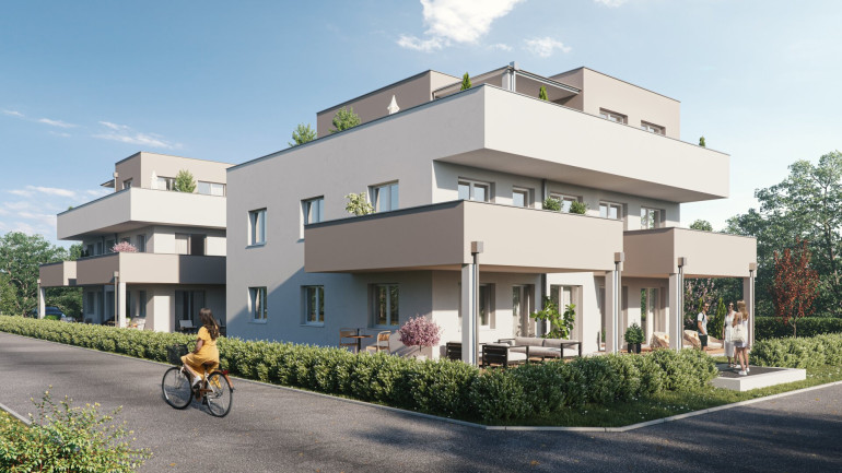 Wohnung - 4870, Vöcklamarkt - 3 Zimmer Wohnung mit Garten zum unschlagbaren Preis von EUR  258.000,00 inkl TG Stellplatz