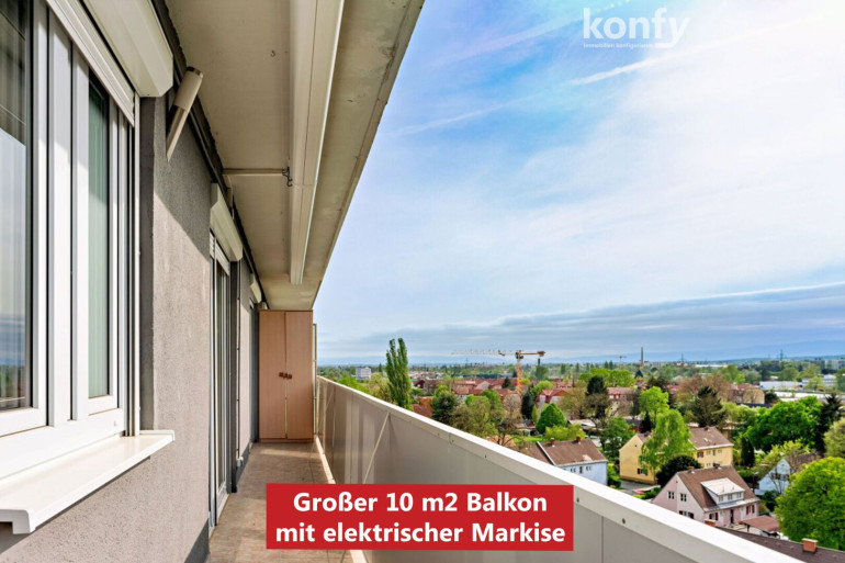 Wohnung - 8041, Graz - 3-Zimmer-Wohnung inklusive Sanierungspaket, Balkon mit Fernsicht! Jetzt besichtigen und Böden, Fliesen und Türen vor Bezug frei wählen!