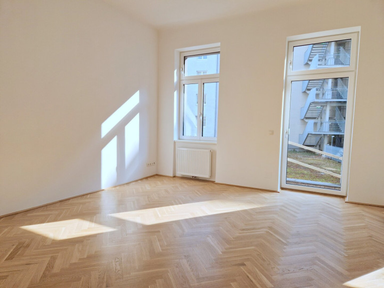 Wohnung - 1050, Wien - Exklusive Erstbezugs-Altbauwohnung mit Balkon in sehr ruhiger, zentraler Lage!