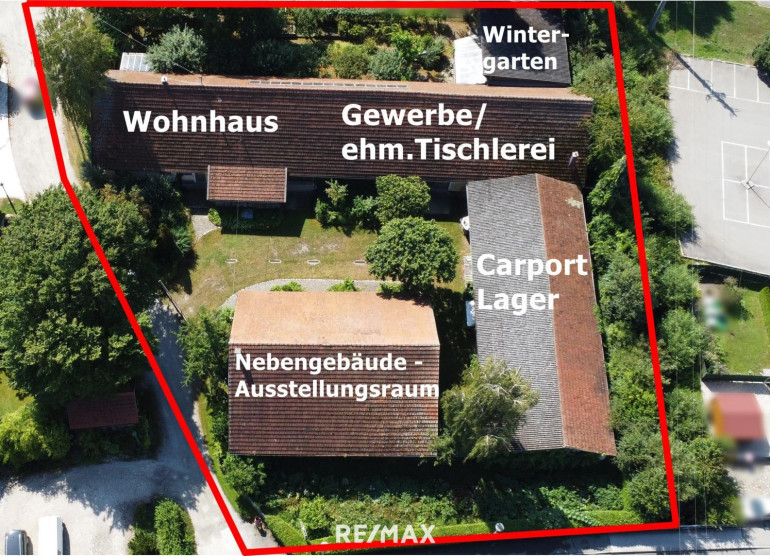 Haus - 4721, Altschwendt - Beeindruckendes Wohn- und Gewerbeobjekt mit Nebengebäude im Mischbaugebiet!