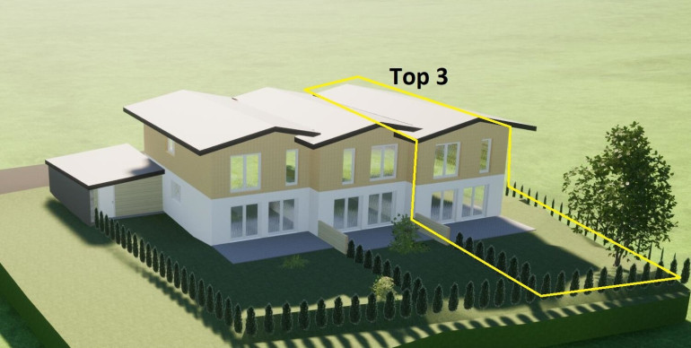 Haus - 6215, Achenkirch - Achenkirch (Neubau/Erstbezug) - Eckreihenhaus Top 3 - Belagsfertig inkl. Grundanteil