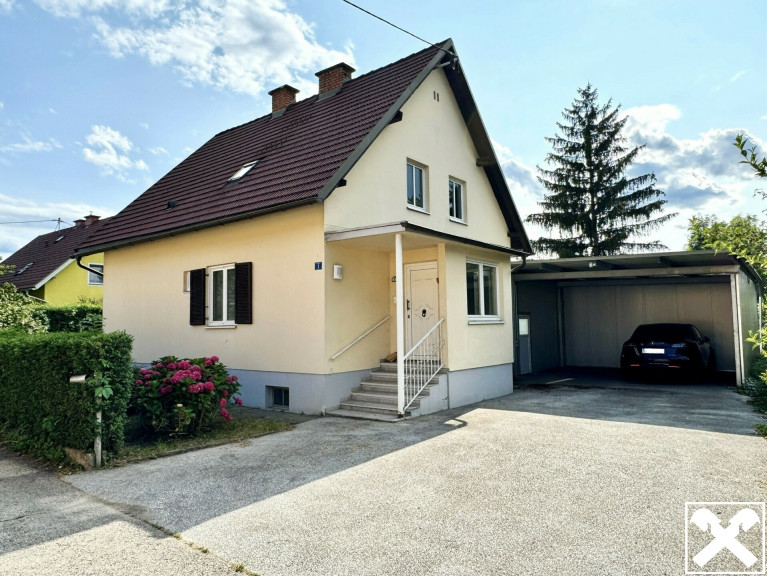 Haus - 9065, Ebenthal - Stadtnah wohnen! Liebenswertes Wohnhaus mit Doppelcarport östlich von Klagenfurt