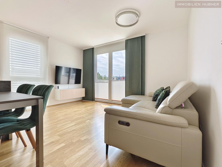 Wohnung - 1220, Wien - Top-moderne, hochwertig ausgestattete Neubauwohnung mit 2 Balkonen und Grünblick!!