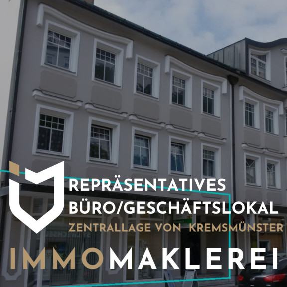 Einzelhandel - 4550, Kremsmünster - PROVISIONSFREI - REPRÄSENTATIVES BÜRO/GESCHÄFTSLOKAL IM ZENTRUM VON KREMSMÜNSTER!!!