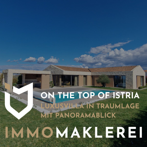 Haus - 52474, Brtonigla - - ON THE TOP OF ISTRIA -
LUXUSVILLA IN TRAUMLAGE MIT PANORAMABLICK