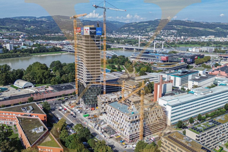 Büro / Praxis - 4020, Linz - QUADRILL TOWER Tabakfabrik!