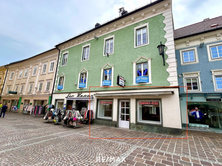 Einzelhandel - 9300, St. Veit an der Glan - Attraktives Geschäftslokal am Hauptplatz von St. Veit an der Glan