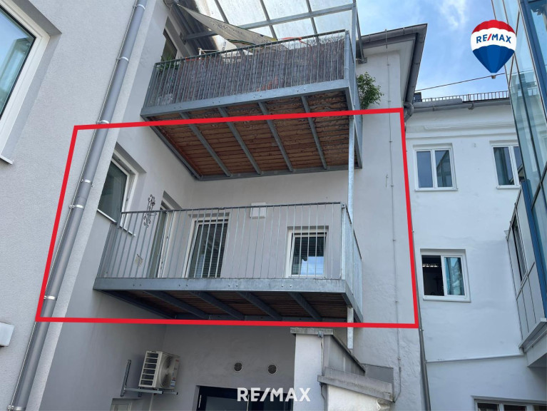 Wohnung - 4070, Eferding - &gt;&gt;&gt; VERMIETET &lt;&lt;&lt; Ruhige 2-Raum-Wohnung mit großzügigem Balkon im Zentrum