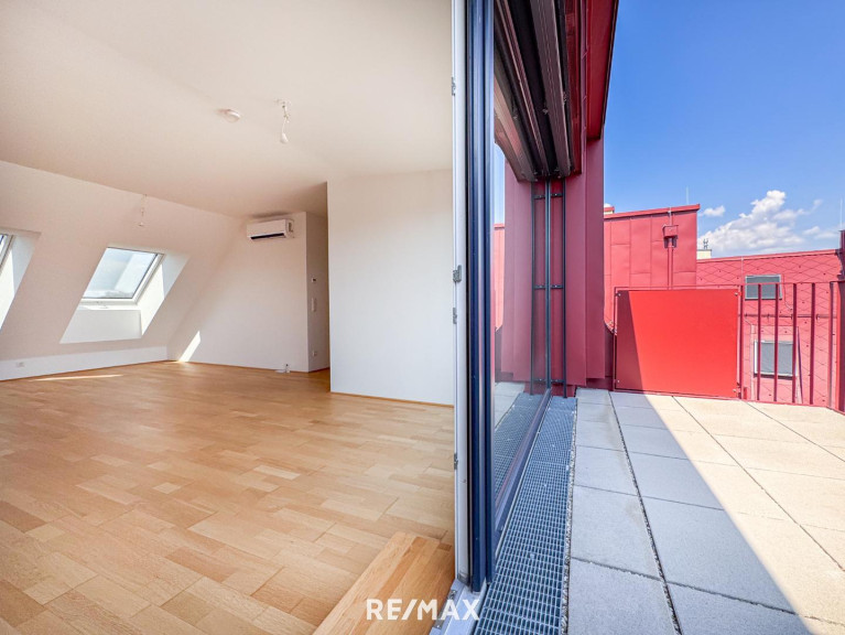 Wohnung - 1210, Wien - Dachgeschosswohnung mit Terrasse ruhig ausgerichtet | Nähe Stammersdorf