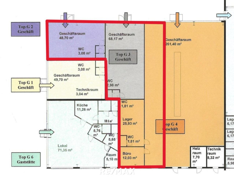 Büro / Praxis - 8431, Gralla - Vielseitiges Objekt mit ca 229m² in Gralla mit Potenzial für vielfältige Nutzung!