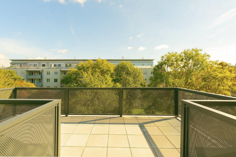 Wohnung - 1210, Wien - Baujahr 2024, Platzergasse - 2 Zimmer DG mit großer Terrasse und Garage