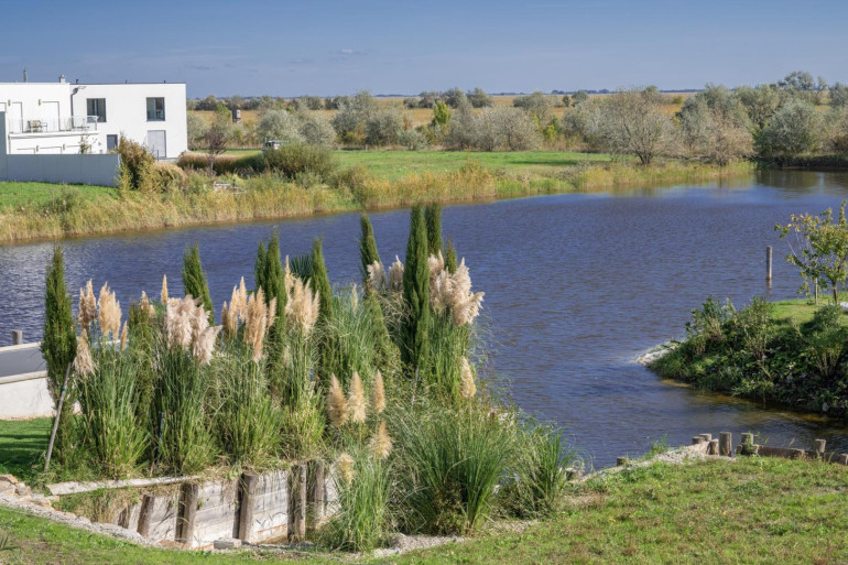 Grundstück - 7063, Oggau am Neusiedler See - Traumgrundstück mit direktem Seezugang und Weitblick