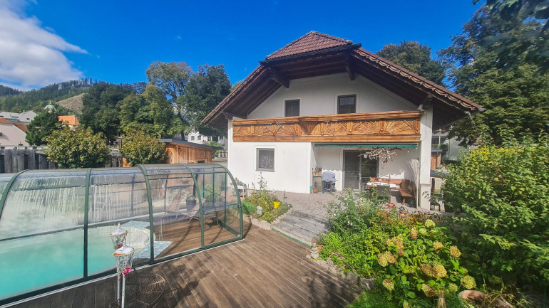 Haus - 8774, Mautern in Steiermark - Wohntraum mit Pool und Sauna in sonniger, ländlicher Lage