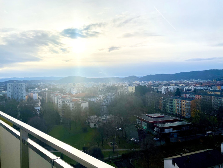 Wohnung - 8010, Graz - Vermietete 3-Zimmer-Wohnung mit traumhaften Ausblick auf St. Peter und TOP Infrastruktur