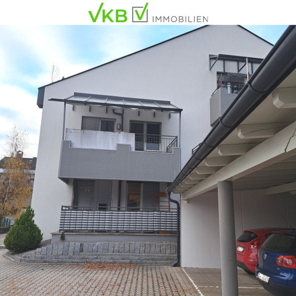 Wohnung - 5121, Ostermiething - Ostermiething/Zentrum: Sehr gepflegte Kleinwohnung (EG) ca. 42m² dazu große Terrasse 14,42m², Abstellraum und zugeordneter Parkplatz!