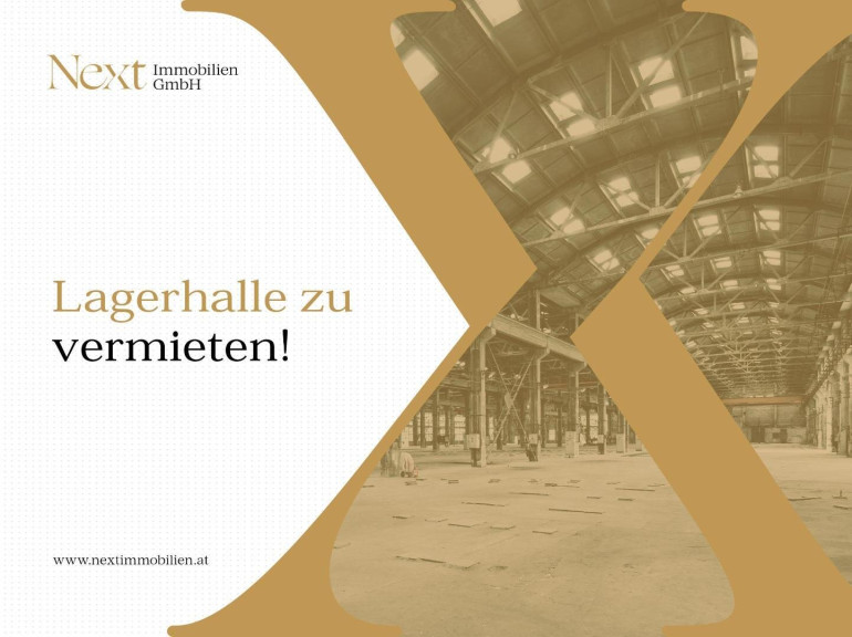 Halle / Lager / Produktion - 3130, Herzogenburg - Günstige, teilbare Lagerfläche mit optional anmietbarem Büro in St. Pölten/Land zu vermieten