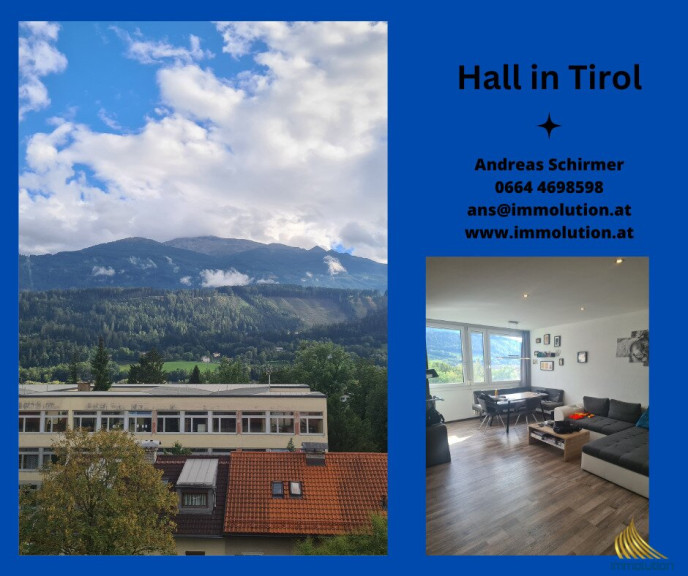 Wohnung - 6060, Hall in Tirol - HALL IN TIROL: 3-ZIMMERWOHNUNG MIT LOGGIA!