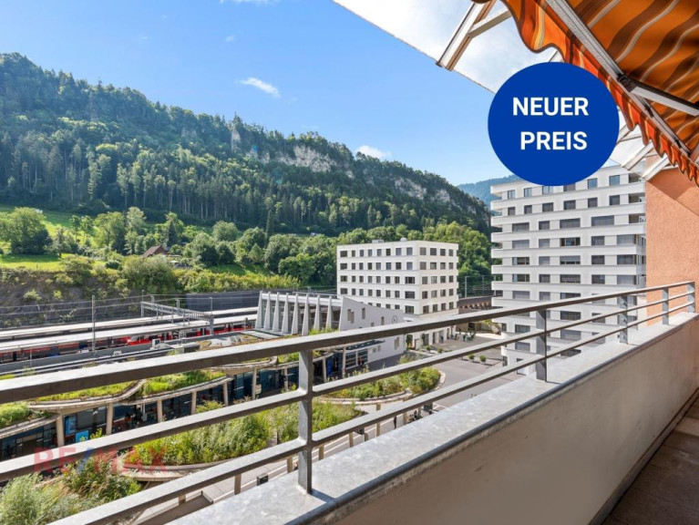 Wohnung - 6800, Feldkirch - Großzügige 4-Zimmer-Wohnung mit 2 Balkonen in zentraler Lage