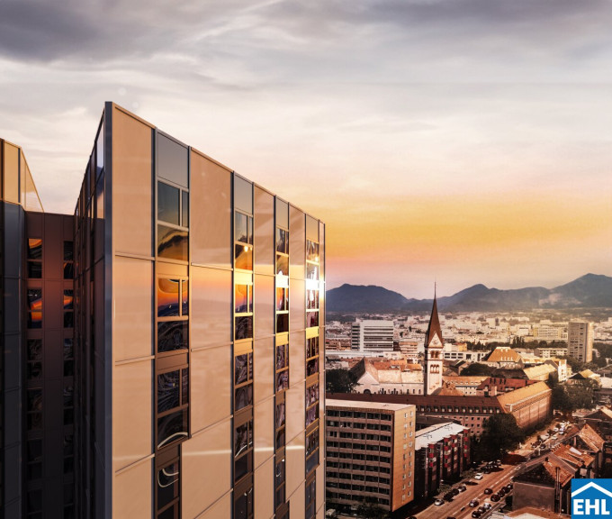 Wohnung - 4020, Linz - Willkommen im High Five – Ihr neues Zuhause ab Sommer 2025 mit grandioser Aussicht!