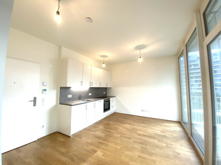 Wohnung - 1100, Wien,Favoriten - Single-Wohnung im 2.OG mit Balkon und allg. Dachterrasse | Nähe Hauptbahnhof - Sonnwendviertel