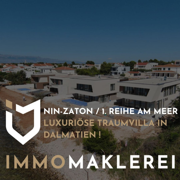 Haus - 23232, Nin - ! NIN / ZATON !
LUXURIÖSE NEUBAUVILLA DIREKT AM MEER !