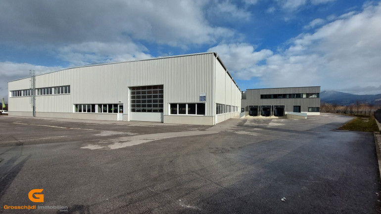 Halle / Lager / Produktion - 5082, Grödig - Neubau im Großformat :Unternehmens- standort im Salzburger Süden - Baurecht