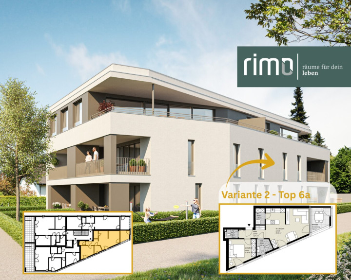 Wohnung - 6844, Altach - 2-Zimmerwohnung mit Terrasse - Top 06a - V.2