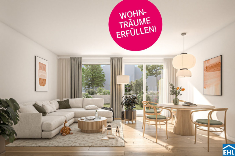Wohnung - 1230, Wien - Naturnahes Wohngefühl: LIESING GARDENS am Liesingbach