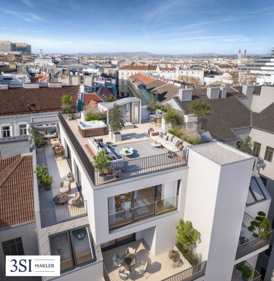 Wohnung - 1090, Wien - Exklusives Penthouse im Servitenviertel - Luxus, Design und Nachhaltigkeit in Wiener Bestlage