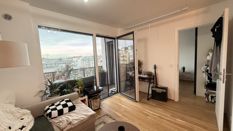 Wohnung - 1220, Wien - Kirschblütenpark: neuwertige 2-Zimmer-Wohnung mit südöstl. Balkon und opt. Garagenstellplatz!