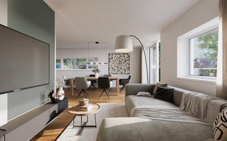 Haus - 5202, Neumarkt am Wallersee - SonnenQuartier 4.0 - Eckreihenhaus mit großem Garten und Tiefgarage in Neumarkt am Wallersee