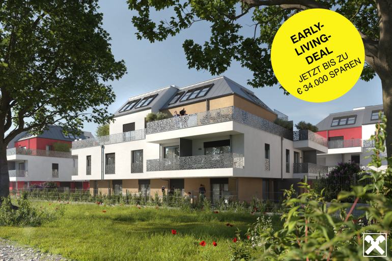 Wohnung - 1110, Wien - Aktualisierter Kaufpreis - 2-Zimmer mit Terrasse und Garten – ideal für Singles oder Anleger