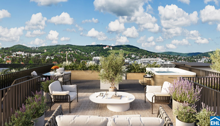 Wohnung - 1160, Wien - Grand Garden: Hofjuwel & Dachträume – ein Ensemble der Extraklasse