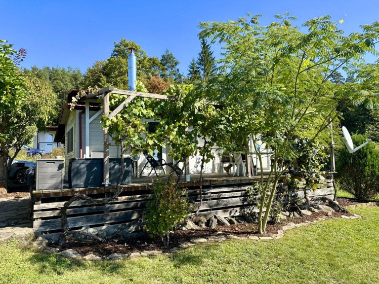 Haus - 8380, Jennersdorf - Komfortables Mobilheim in ruhiger Lage mit Weitblick | Urlaubsidylle auf Pachtgrundstück (unbefristet)