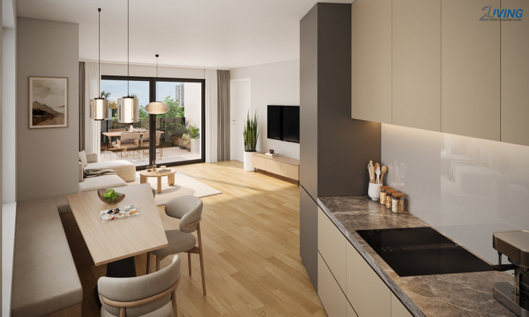 Wohnung - 1220, Wien - Schlüsselfertig: 84 m² Nähe Kaiserwasser - inkl. Klimaanlage