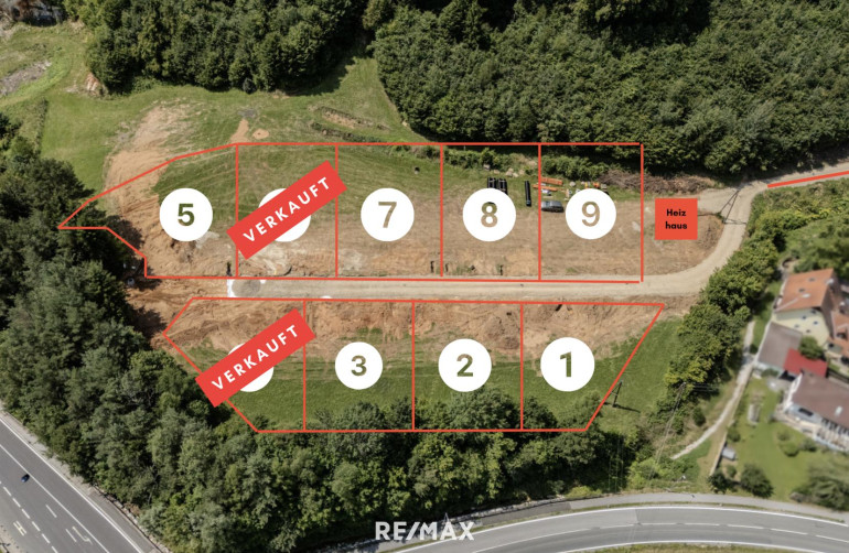 Grundstück - 8044, Weinitzen - Baugrundstück mit Schöcklblick, 4 Minuten von Graz