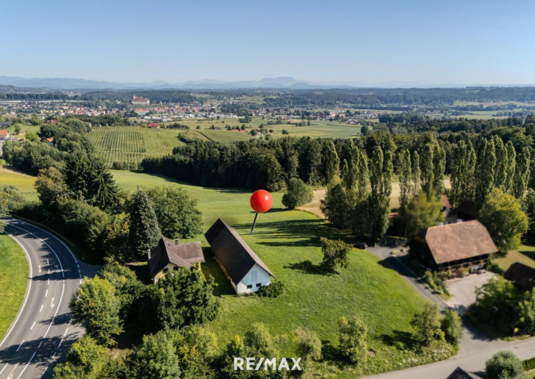 Grundstück - 8510, Graschuh - Seltene Gelegenheit: ca. 6.251 m² Bauland mit zusätzlicher Grünfläche &amp; Schlossblick