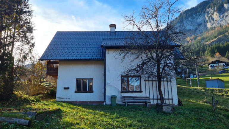 Haus - 8795, Radmer an der Hasel - Großes Grundstück mit baufälligem Wohnhaus und Nebengebäude im Rohbau