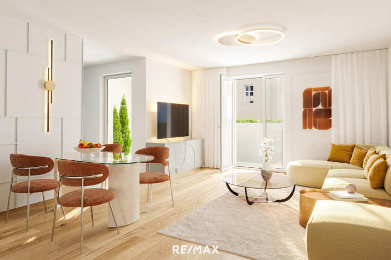 Wohnung - 1180, Wien - 3-Zimmer-Wohnung mit südseitiger Loggia - PARKSIDE GREEN RESIDENCES