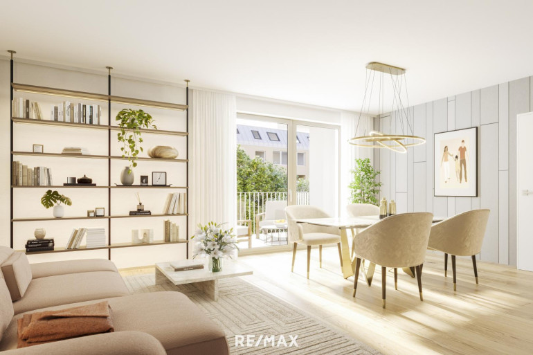 Wohnung - 1180, Wien - 2-Zimmer-Wohnung mit westseitigem Balkon  - PARKSIDE GREEN RESIDENCES