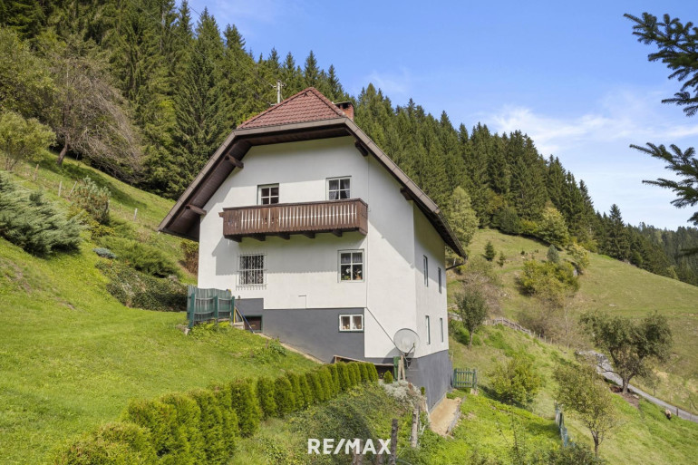 Haus - 9451, Unterpreitenegg - Kleinlandwirtschaft mit Wohnhaus und Wirtschaftsgebäude in Unterpreitenegg im Oberen Lavanttal