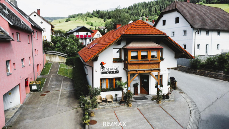 Halle / Lager / Produktion - 8843, St. Peter am Kammersberg - Friseur-Salon und Wohnung in einem Haus