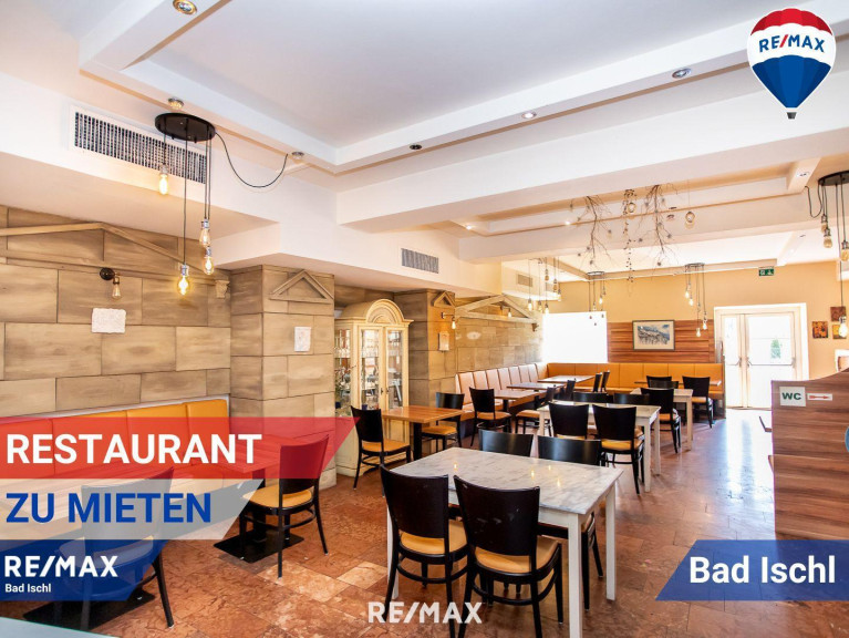 Halle / Lager / Produktion - 4820, Bad Ischl - Etabliertes Restaurant im Herzen von Bad Ischl zu verpachten